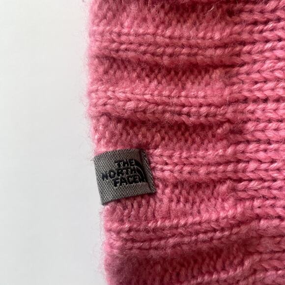 The North Face Velour Lined Pink Wool Beanie - Picture 2 of 6